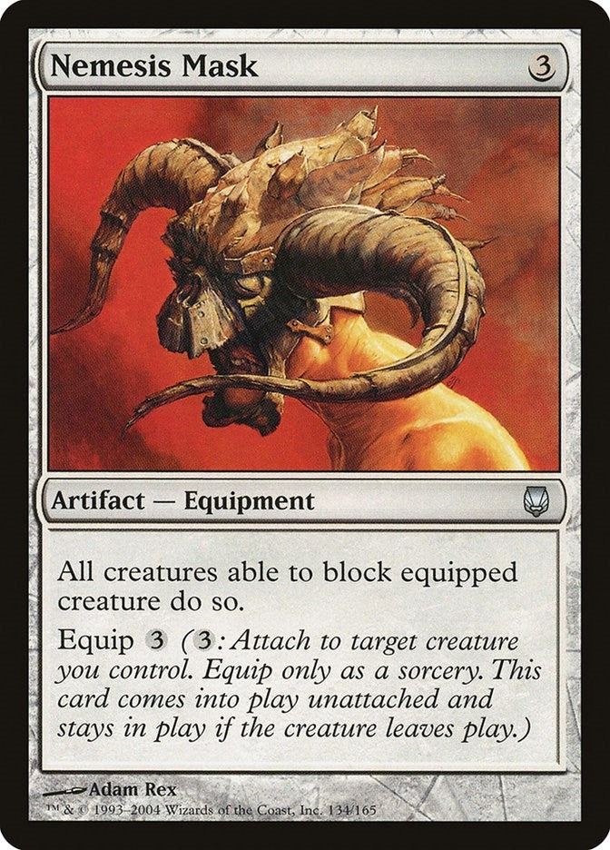 Image for Nemesis Mask (134) - Magic: The Gathering