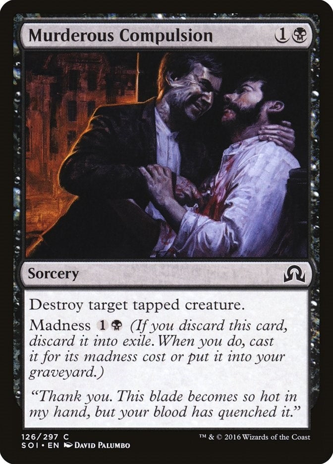 Image for Murderous Compulsion (126) - Magic: The Gathering