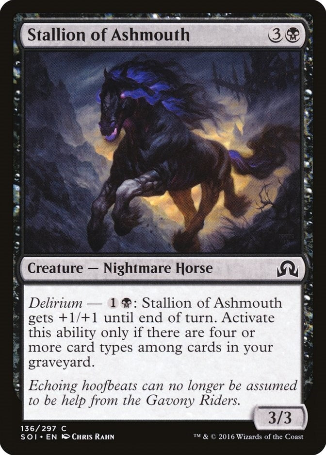 Image for Stallion of Ashmouth (136) - Magic: The Gathering