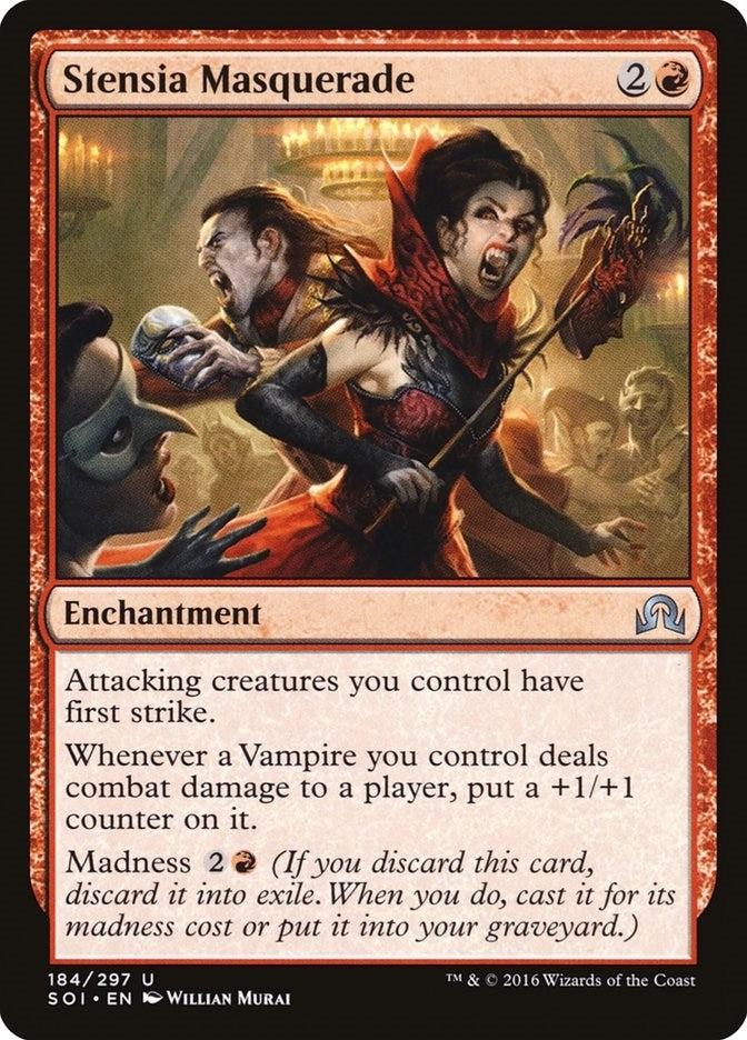 Image for Stensia Masquerade (184) - Magic: The Gathering