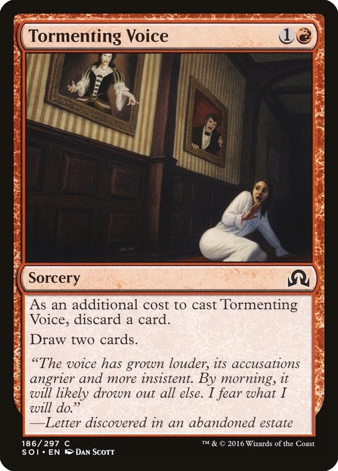 Image for Tormenting Voice (186) (SOI) - Magic: The Gathering