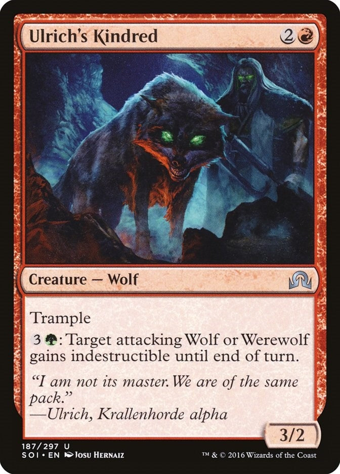 Image for Ulrich's Kindred (187) (SOI) - Magic: The Gathering