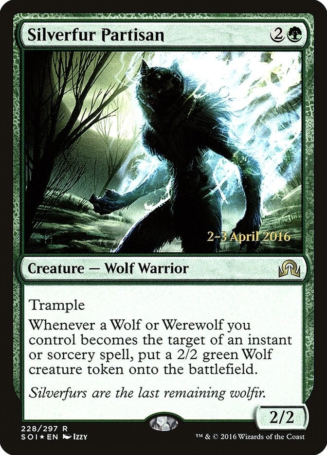 Image for Silverfur Partisan (228) - Magic: The Gathering