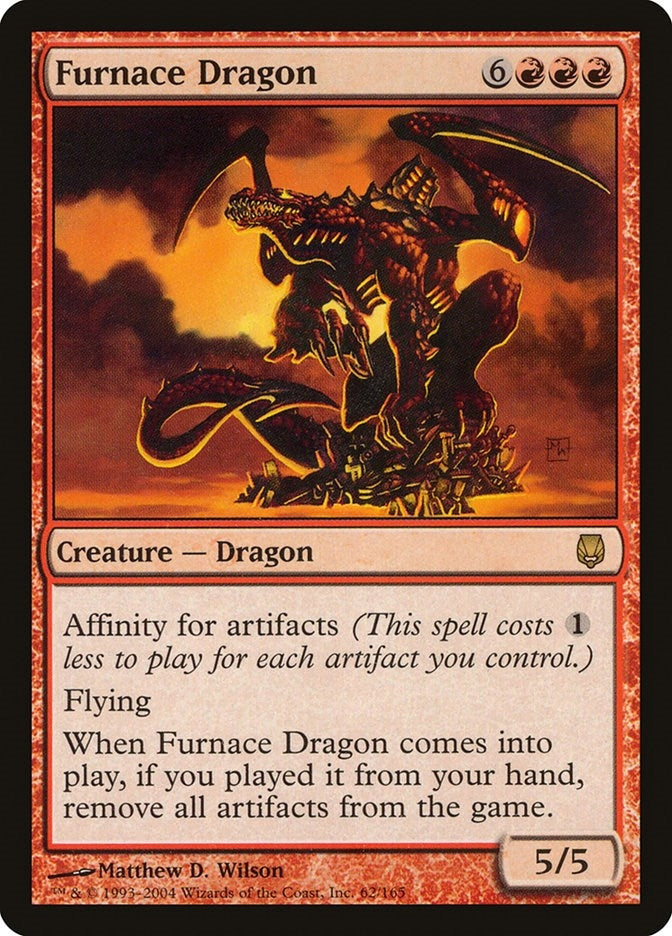 Image for Furnace Dragon (62) - Magic: The Gathering