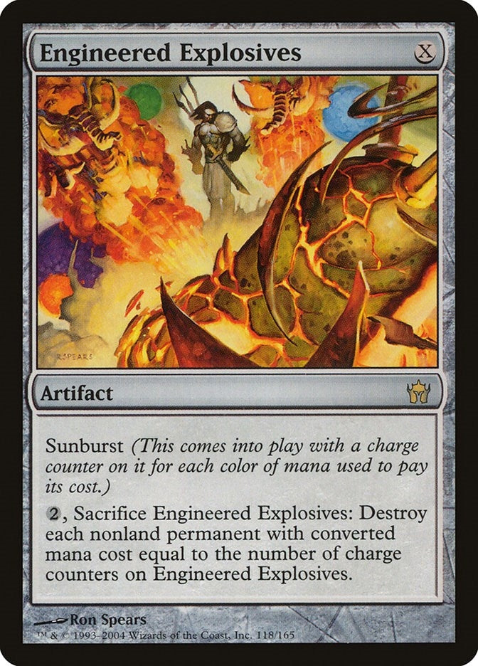 Image for Engineered Explosives (118) - Magic: The Gathering