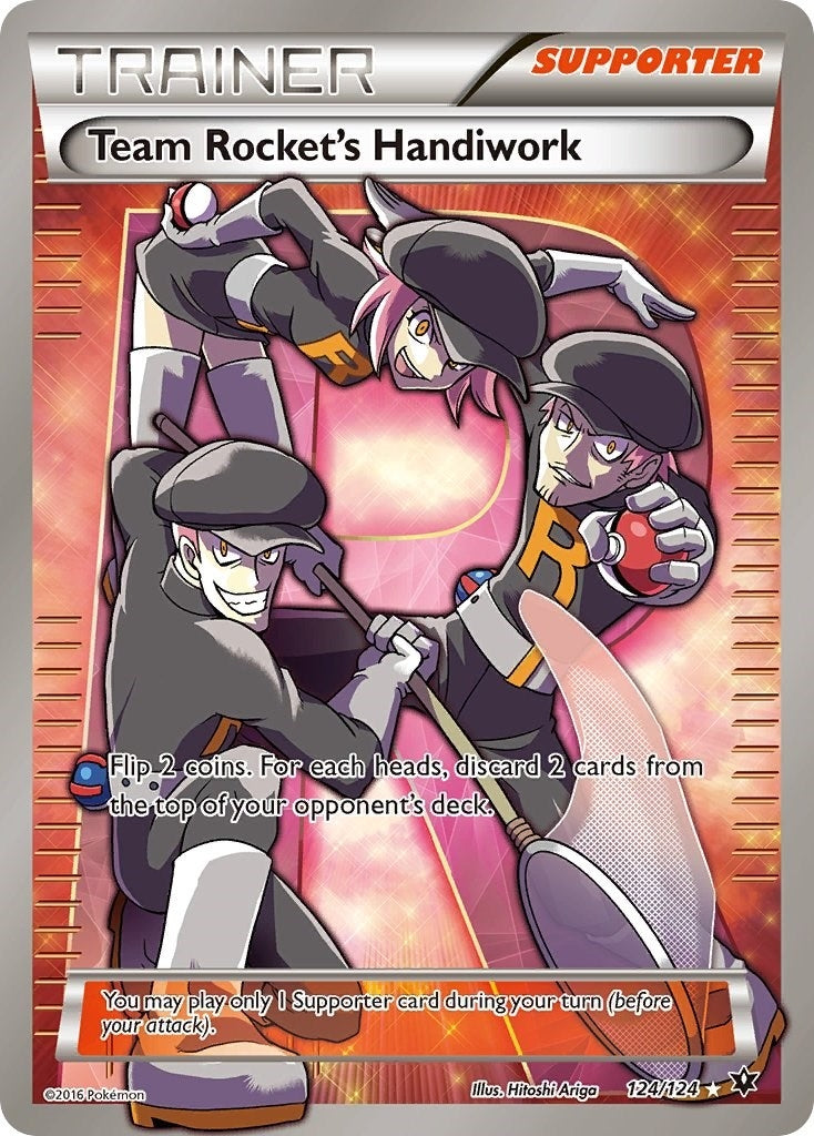 Image for Team Rocket's Handiwork (Full Art) (124/124) (FCO) - Pokemon