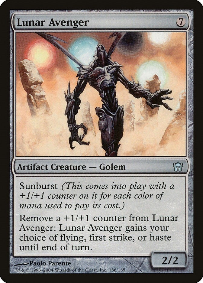 Image for Lunar Avenger (136) - Magic: The Gathering