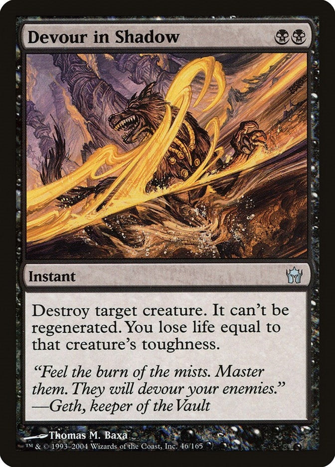 Image for Devour in Shadow (46) - Magic: The Gathering
