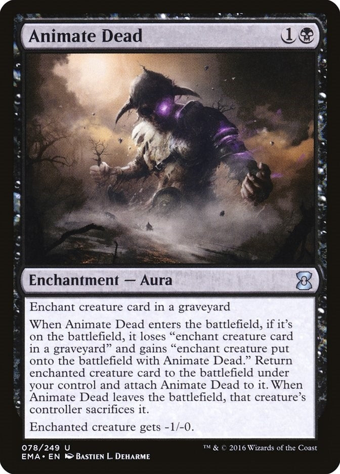Image for Animate Dead (78) (EMA) - Magic: The Gathering