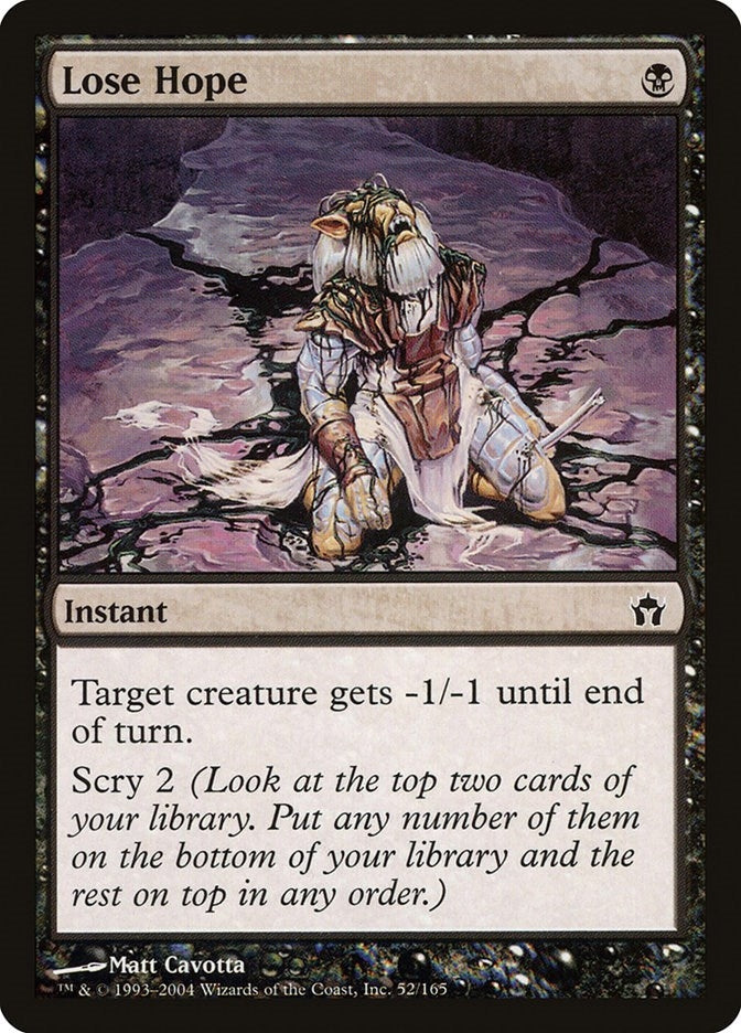 Image for Lose Hope (52) - Magic: The Gathering