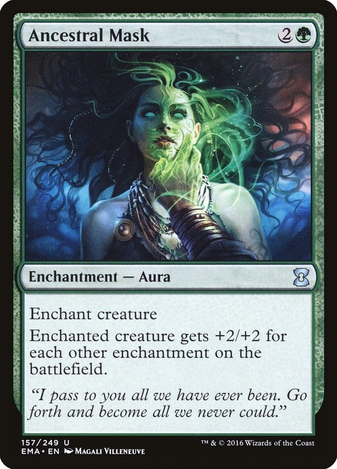 Image for Ancestral Mask (157) (EMA) - Magic: The Gathering