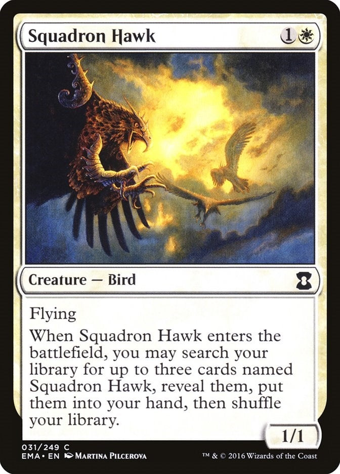 Image for Squadron Hawk (31) (EMA) - Magic: The Gathering