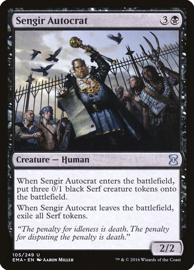 Image for Sengir Autocrat (105) (EMA) - Magic: The Gathering