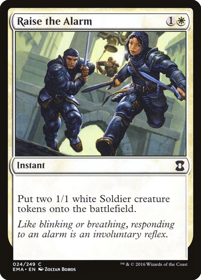 Image for Raise the Alarm (24) - Magic: The Gathering