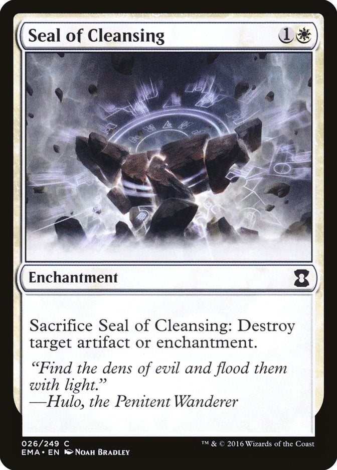 Image for Seal of Cleansing (26) - Magic: The Gathering
