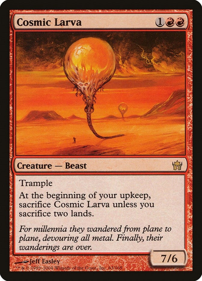 Image for Cosmic Larva (63) - Magic: The Gathering