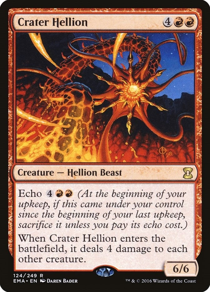 Image for Crater Hellion (124) (EMA) - Magic: The Gathering