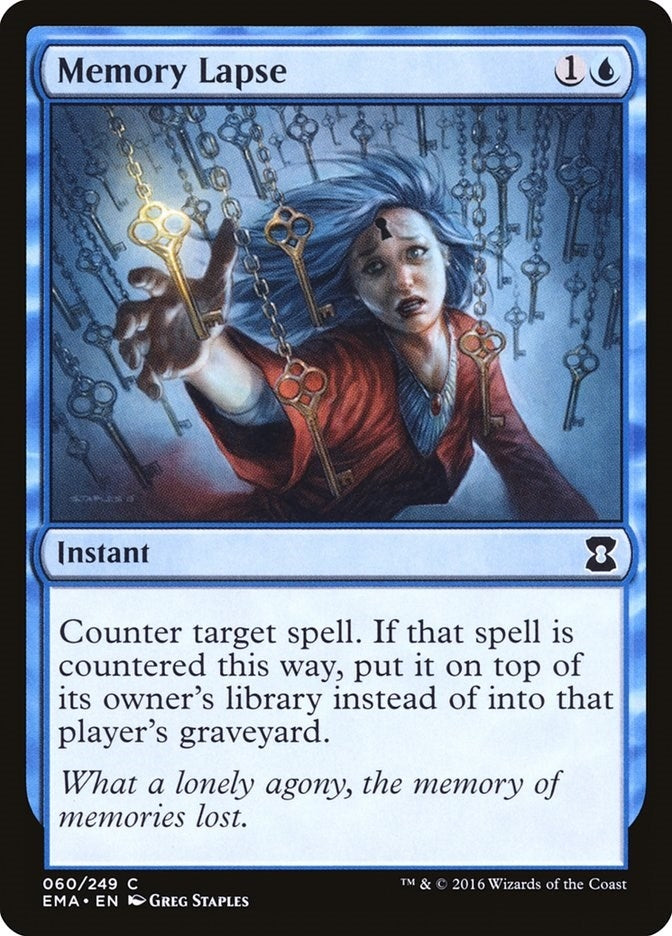 Image for Memory Lapse (60) - Magic: The Gathering