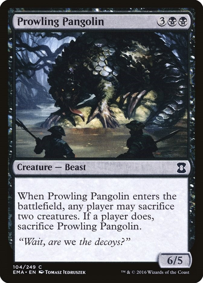 Image for Prowling Pangolin (104) - Magic: The Gathering