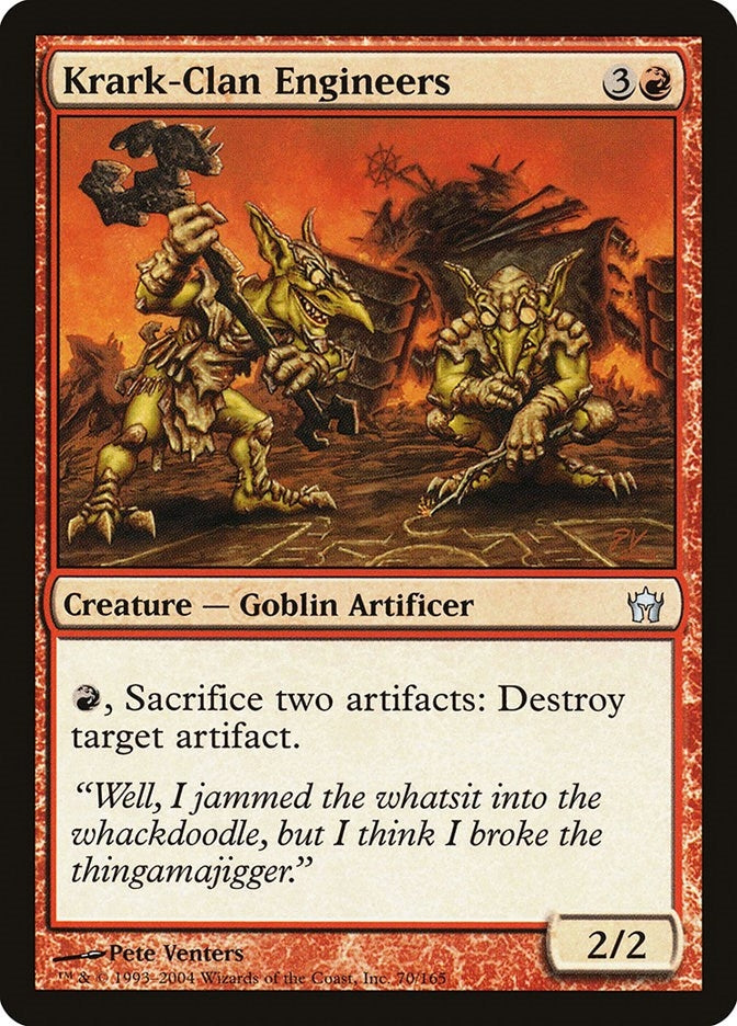 Image for Krark-Clan Engineers (70) - Magic: The Gathering