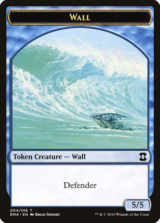 Image for Wall Token (4) (EMA) - Magic: The Gathering