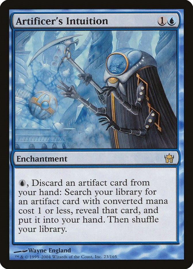 Image for Artificer's Intuition (23) - Magic: The Gathering