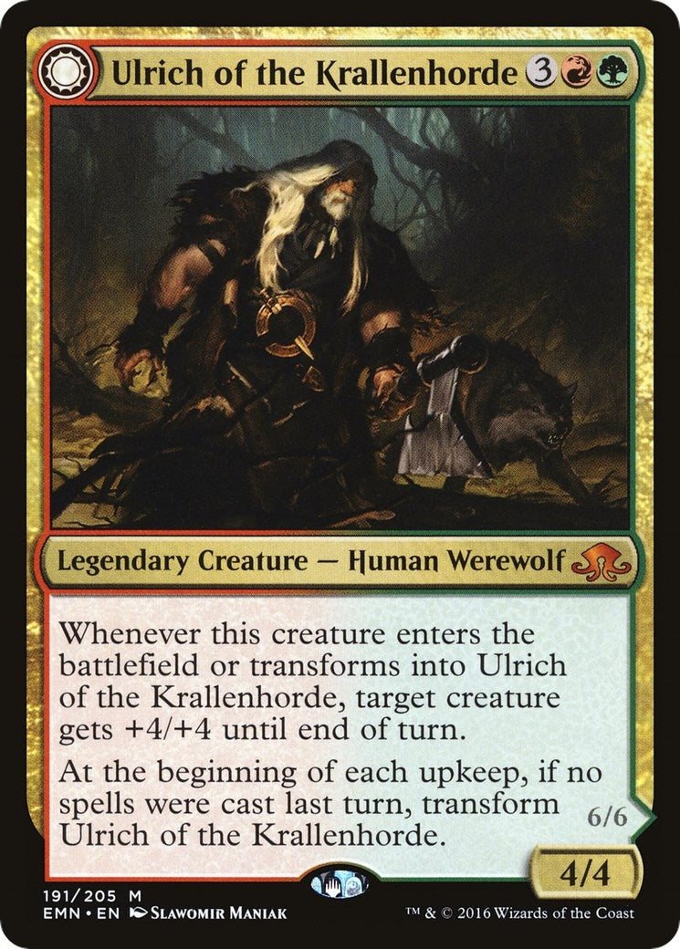 Image for Ulrich of the Krallenhorde (191) - Magic: The Gathering