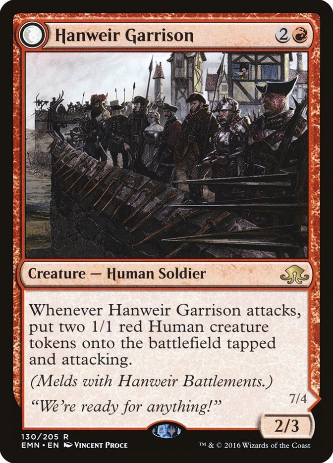 Image for Hanweir Garrison (130) - Magic: The Gathering