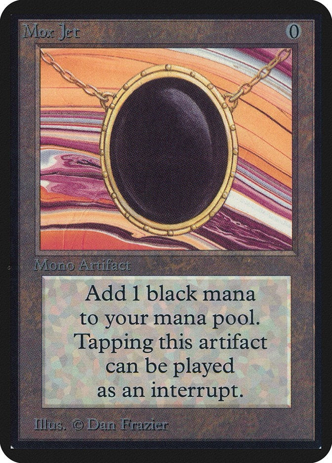 Image for Mox Jet - Magic: The Gathering