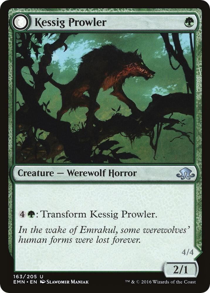 Image for Kessig Prowler (163) - Magic: The Gathering
