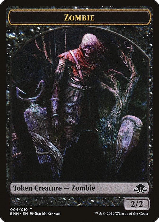 Image for Zombie Token (004) (4) - Magic: The Gathering