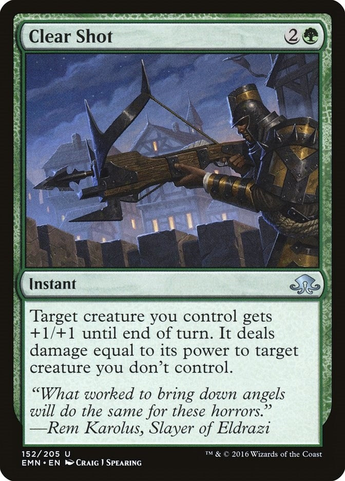 Image for Clear Shot (152) - Magic: The Gathering