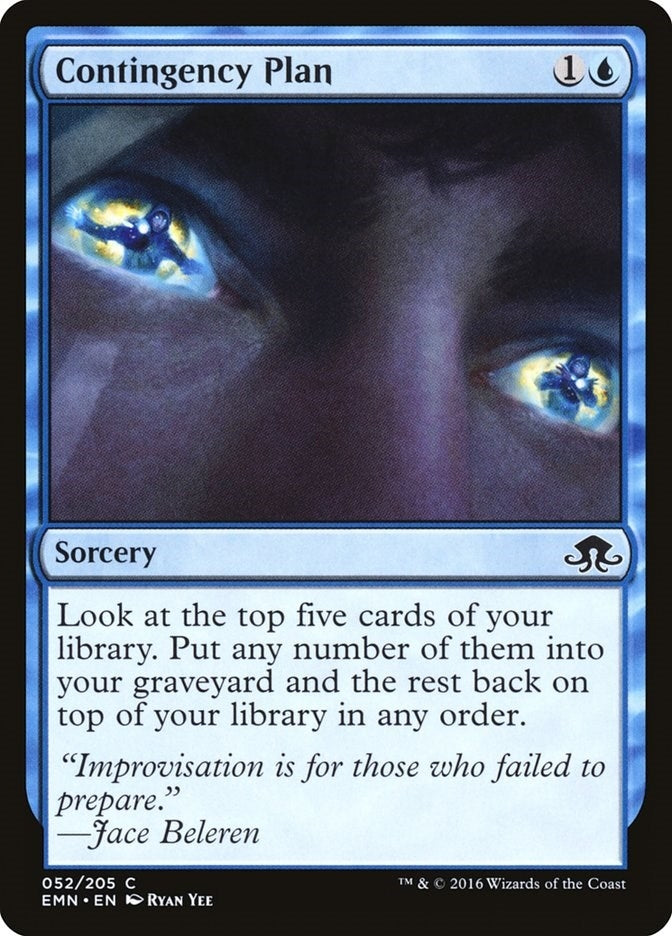 Image for Contingency Plan (52) - Magic: The Gathering