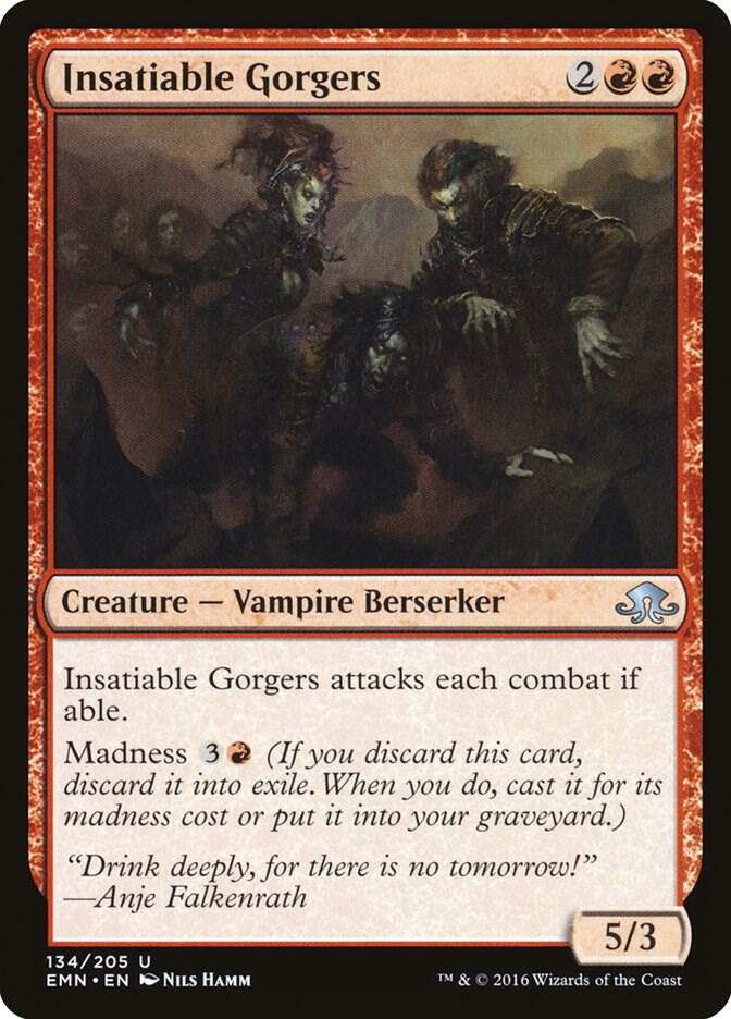 Image for Insatiable Gorgers (134) - Magic: The Gathering