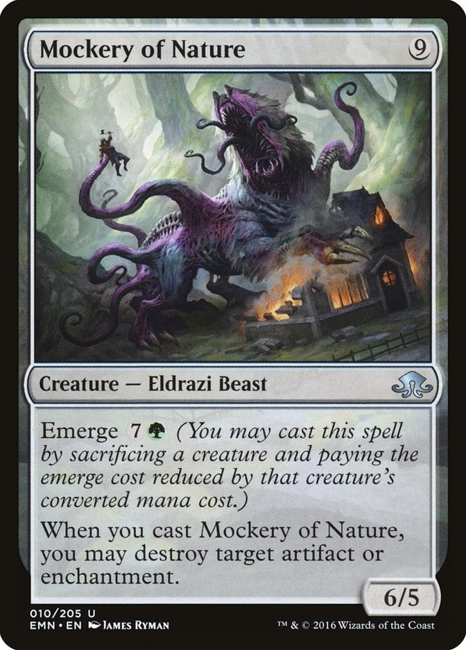Image for Mockery of Nature (10) - Magic: The Gathering