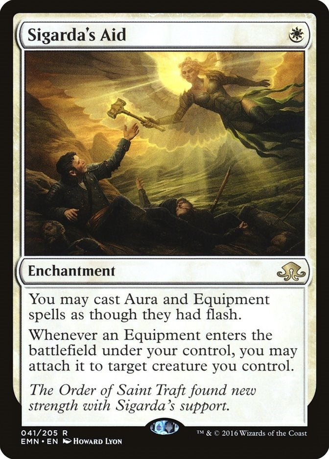 Image for Sigarda's Aid (41) - Magic: The Gathering