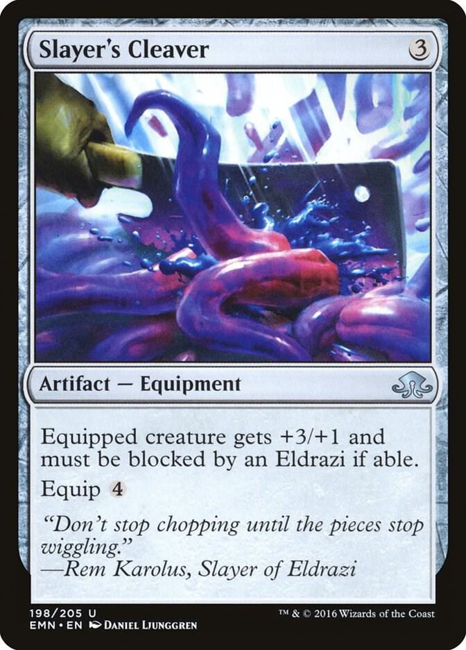 Image for Slayer's Cleaver (198) - Magic: The Gathering