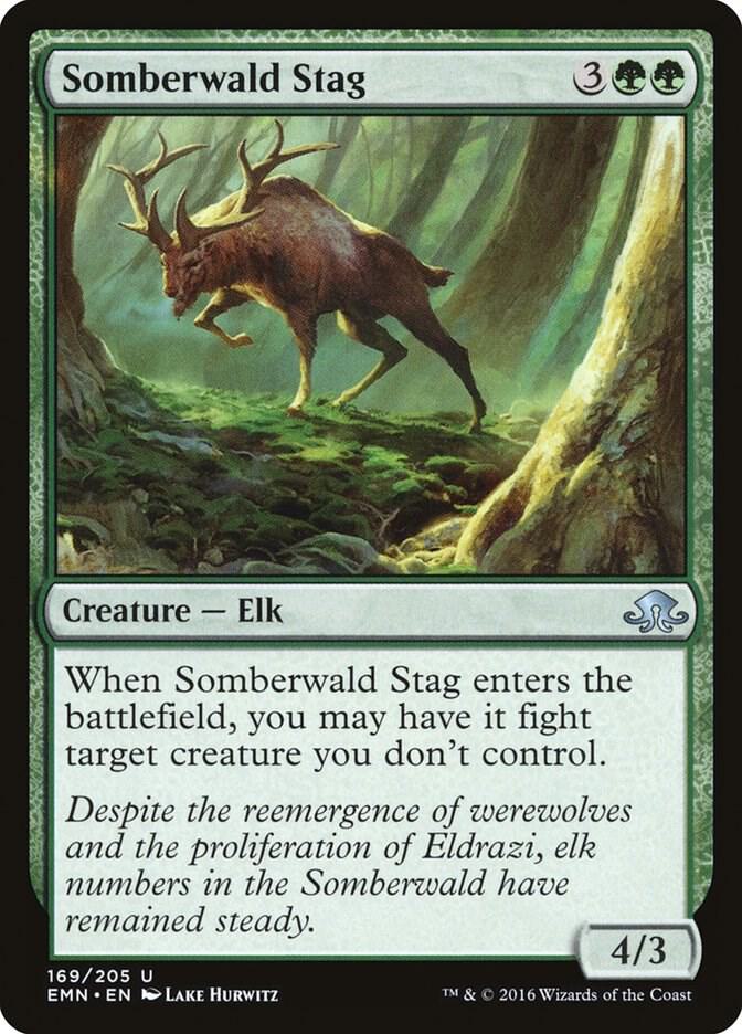Image for Somberwald Stag (169) - Magic: The Gathering