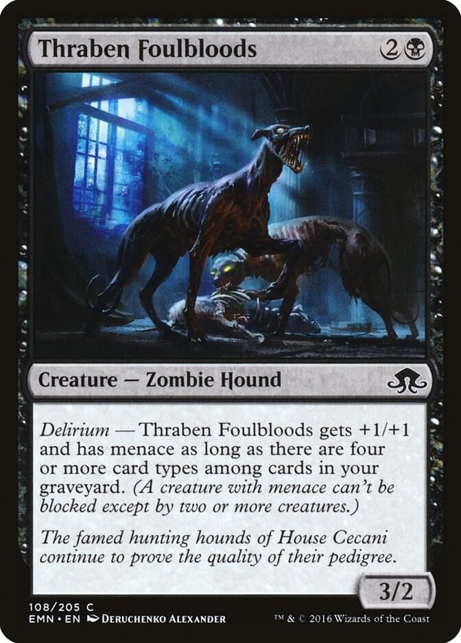 Image for Thraben Foulbloods (108) - Magic: The Gathering