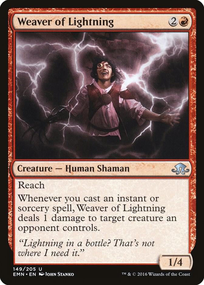 Image for Weaver of Lightning (149) - Magic: The Gathering