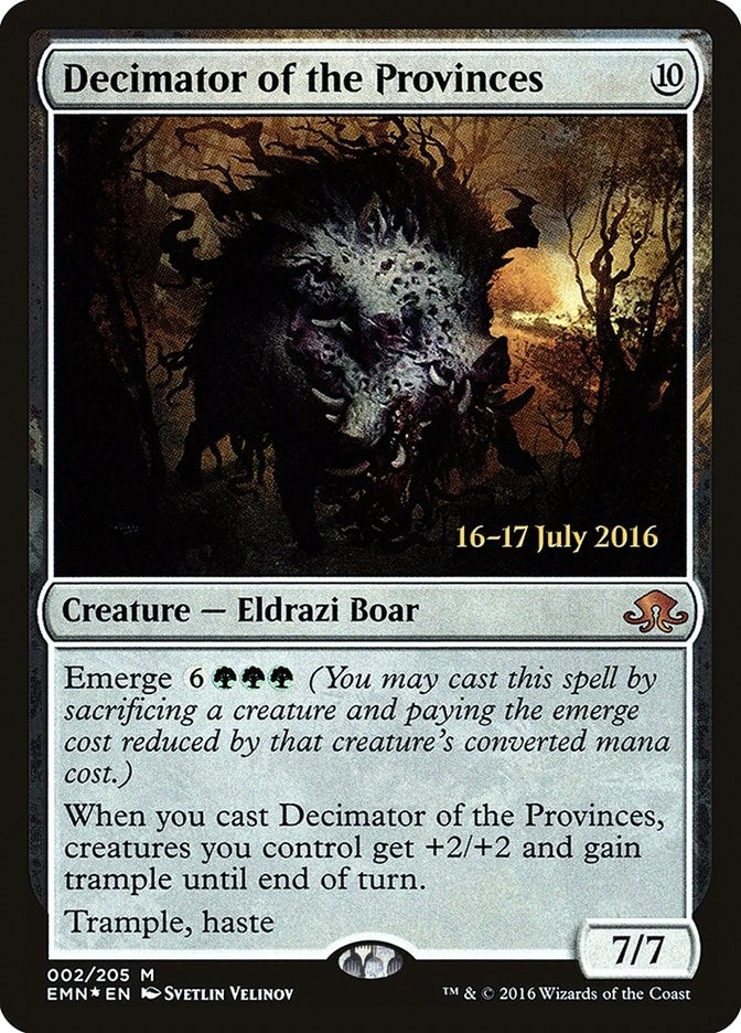 Image for Decimator of the Provinces (2) - Magic: The Gathering