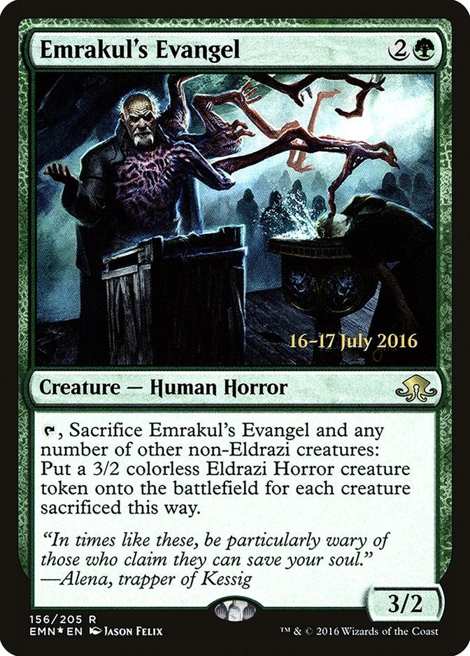 Image for Emrakul's Evangel (156) - Magic: The Gathering