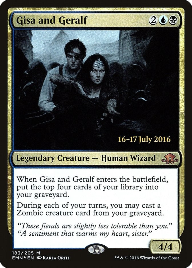 Image for Gisa and Geralf (183) - Magic: The Gathering