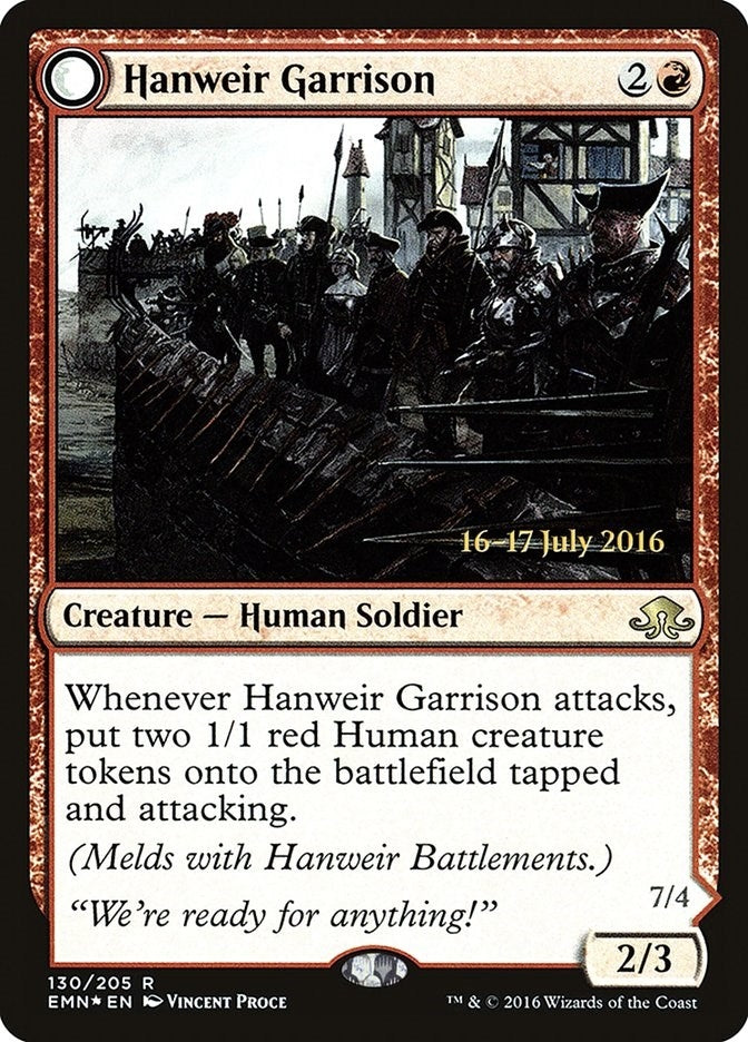 Image for Hanweir Garrison (130) - Magic: The Gathering