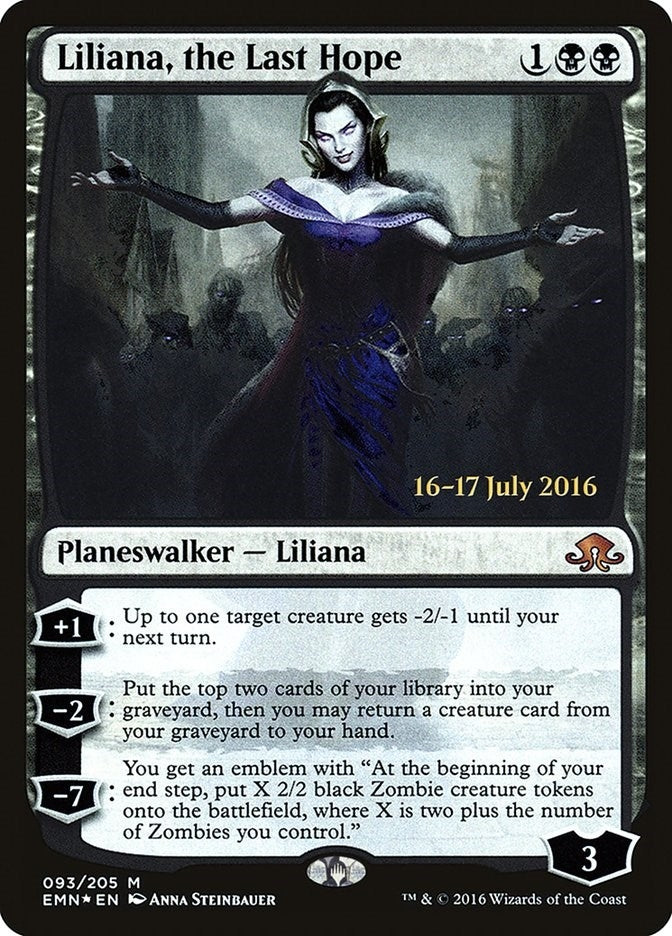 Image for Liliana, the Last Hope (93) - Magic: The Gathering
