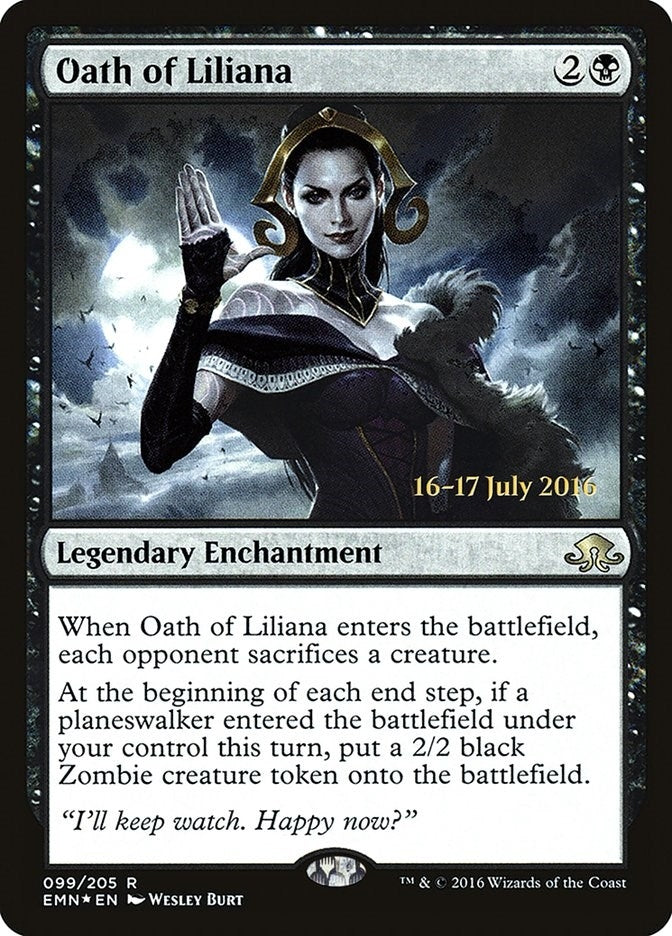 Image for Oath of Liliana (99) - Magic: The Gathering