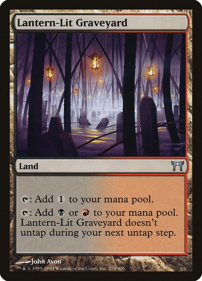 Image for Lantern-Lit Graveyard (278) - Magic: The Gathering