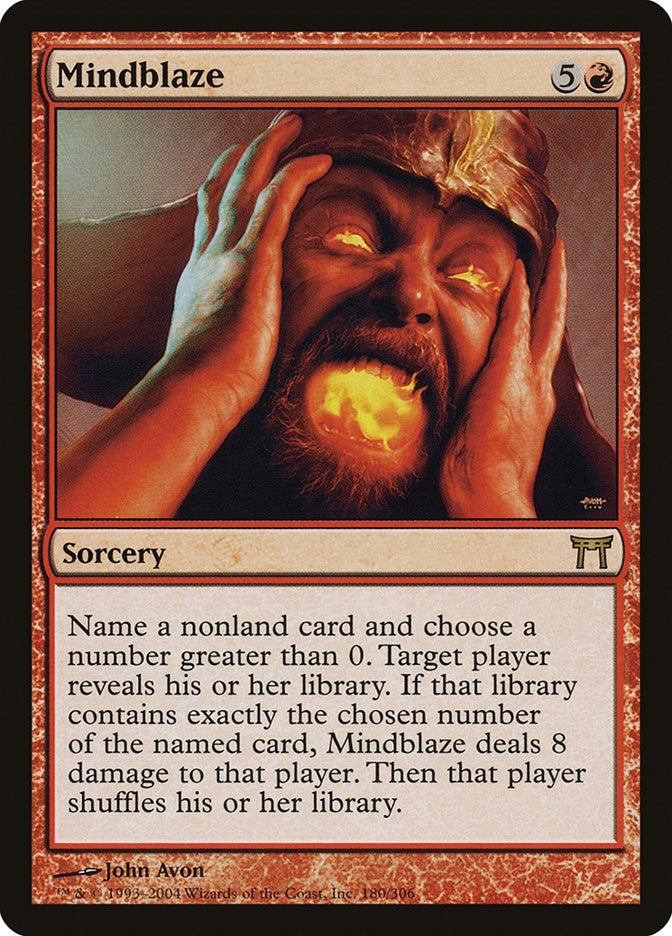 Image for Mindblaze (180) - Magic: The Gathering