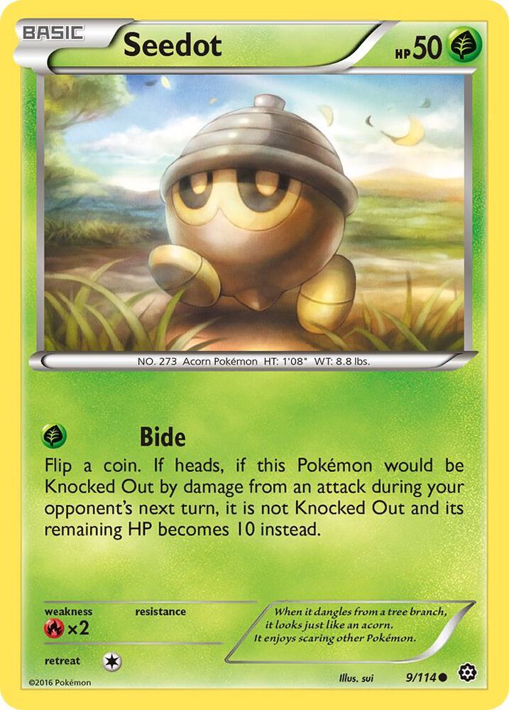 Image for Seedot (9/114) (STS) - Pokemon