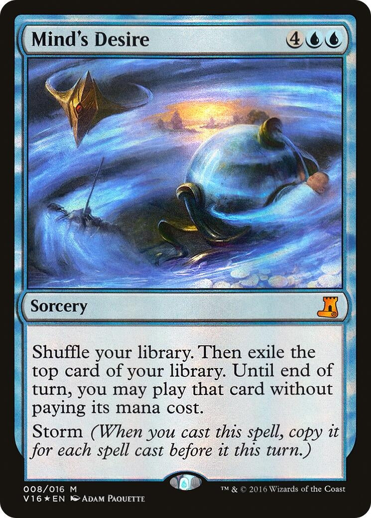 Image for Mind's Desire (8) - Magic: The Gathering